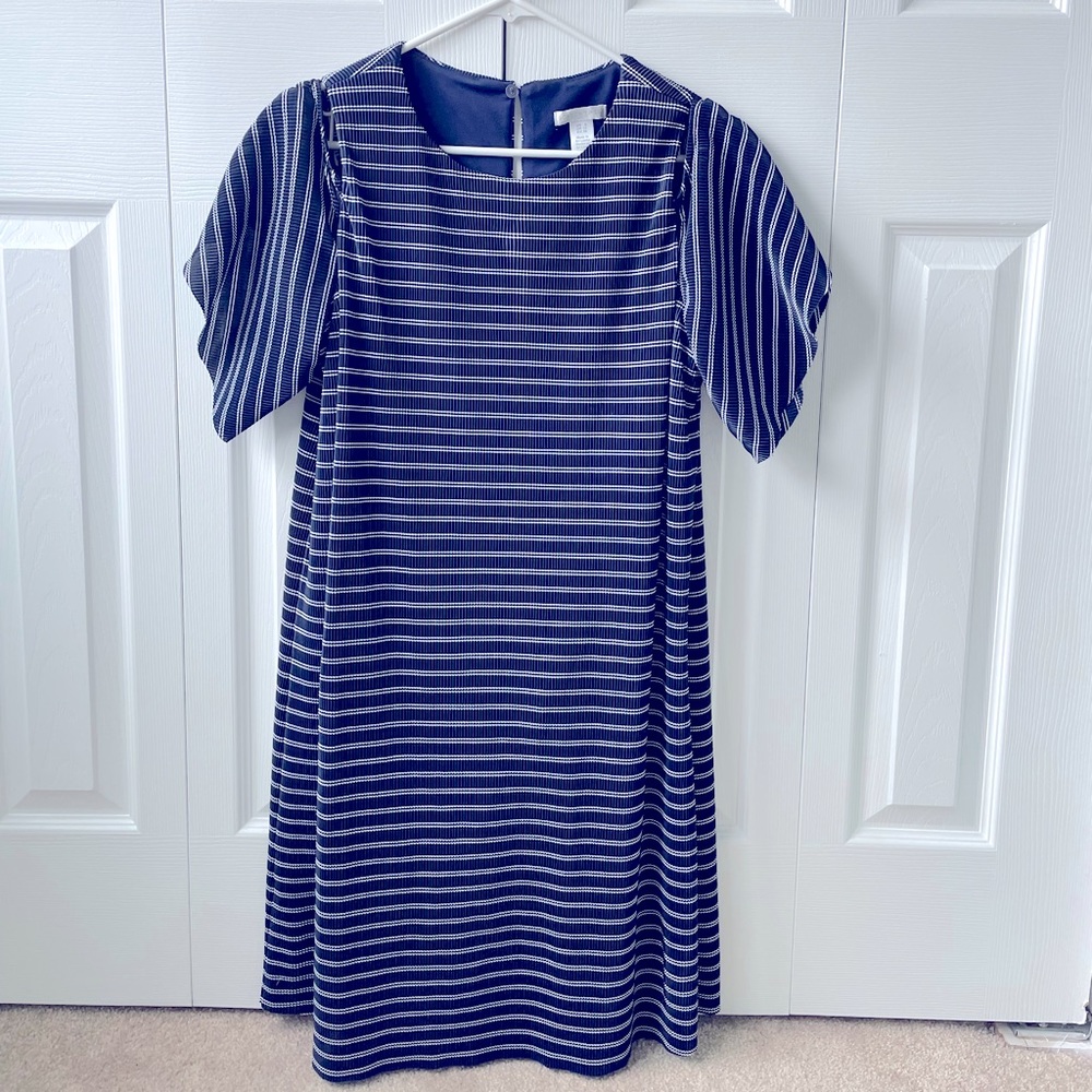 London Times Navy Blue Dress